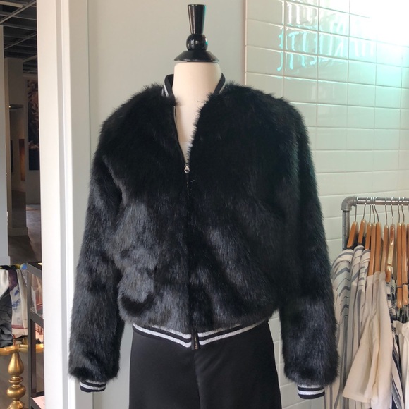 MOTHER Jackets & Blazers - MOTHER- the letterman fur jacket